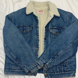 Levi’s Sherpa Denim Jacket